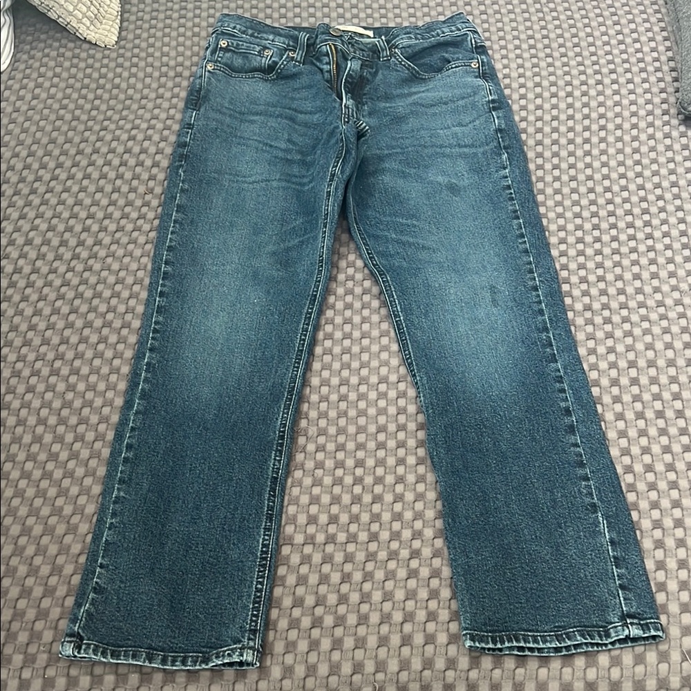 Levi's Blue Relaxed Fit Jeans with Classic Indigo Wash